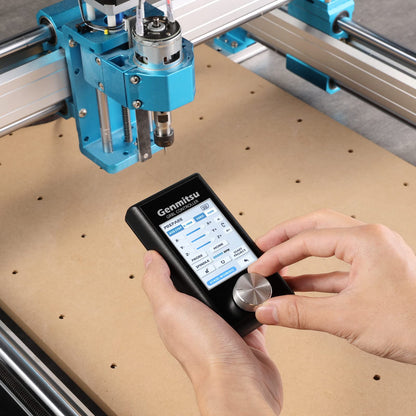 Genmitsu CNC Router Machine Offline Control Module, Dial Design for Offline and 4-Axis Control Genmitsu 4040-PRO - WoodArtSupply