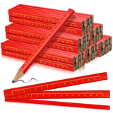 WYOMER 60 Pcs Carpenter Pencils, Octagonal Hard Black Carpenter Pencils, Construction Plan Pencils for Woodworking Marking WYOMER