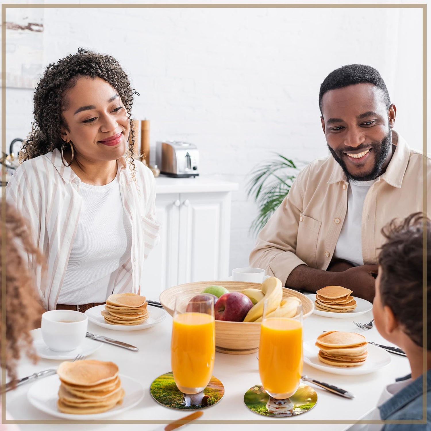 Ziliny 24 Pcs Sublimation Coasters 4 x 4 Inch Hardboard Coaster Cork and MDF Blank Coasters Sublimation Car Coasters Heat Press Parts Accessories for Ziliny