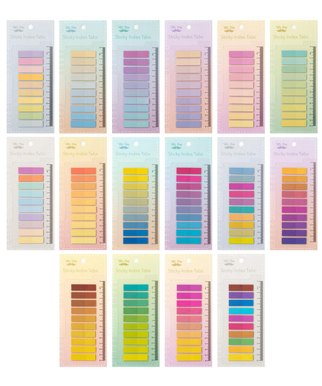 Mr. Pen- Sticky Tabs, 3200 Pcs, Colorful Book Tabs, Transparent Sticky Tabs for Books, Sticky Note Tabs, Page Markers Tabs, Book Markers, Page Tabs, Mr. Pen