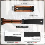 WBJKZJD Folding Saw, 5.5 Inch Small Pocket Hand Saw 11/15TPI Pruning Saw for Smooth and Precise Cuts Flush Cut Saw for Camping Gardening Carpentry WBJKZJD