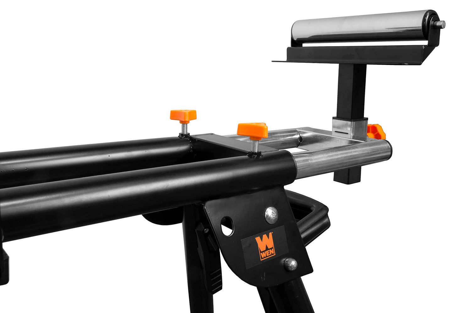 WEN Miter Saw Stand, Collapsible and Rolling with 3 Onboard Outlets (MSA330) - WoodArtSupply