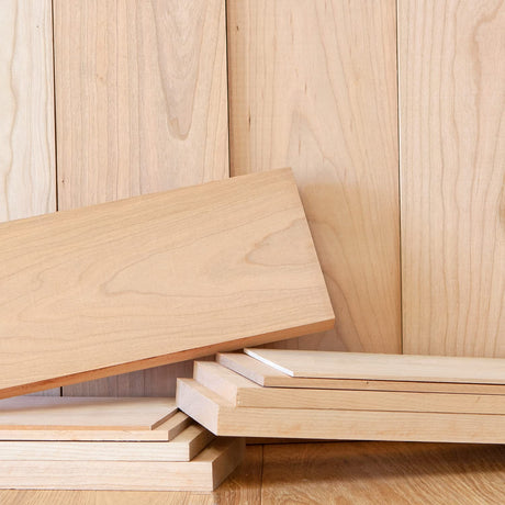 3/4” x 8” x 24” Cherry Solid Hardwood Unfinished for Crafts, DYI, Scroll Saw, Woodworking and Laser Engraving (1pc) Cherokee Wood Products