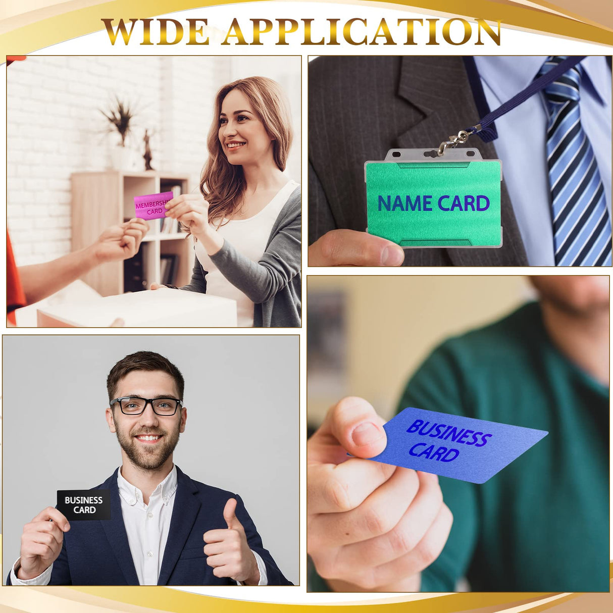 300 Pieces Metal Engraving Blanks Multipurpose Aluminum Sheet Aluminum Business Card Blanks for CNC Engraver Laser Engraving DIY Cards, Thickness Marspark