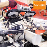 Anbull Portable Band Saw with Upgraded Removable Alloy Steel Base, 45°-90° Metal Cutting, 10A 1100W Motor, 5-inch Deep Cut, with .025-by-44-7/8-Inch Anbull