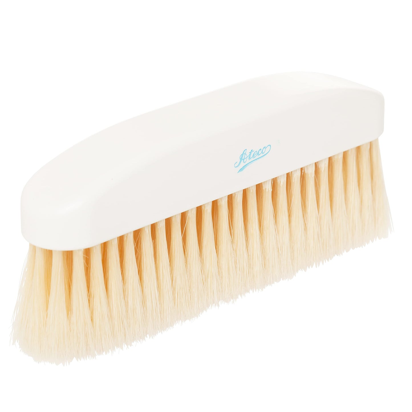 Ateco Bench Brush, 1 3/4 x 9 1/2-Inch Head with Natural White Boar Bristles & Molded Plastic Handle - WoodArtSupply