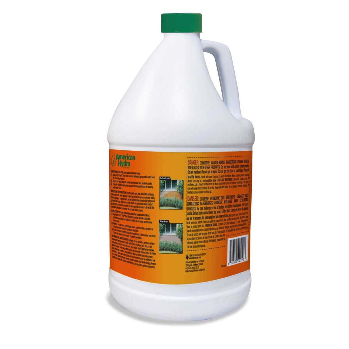 American Hydro Systems 2662 Rid O' Rust Liquid Rust Stain Remover, 1 Gallon, 4 Pack Pro Products