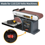 POWERTEC 71353 Safety Toggle Switch – Dual Voltage 125/250v On Off Switch for Power Tools, Fits Table Saw, Router Table, Drill Press, Bench Saw, Band POWERTEC