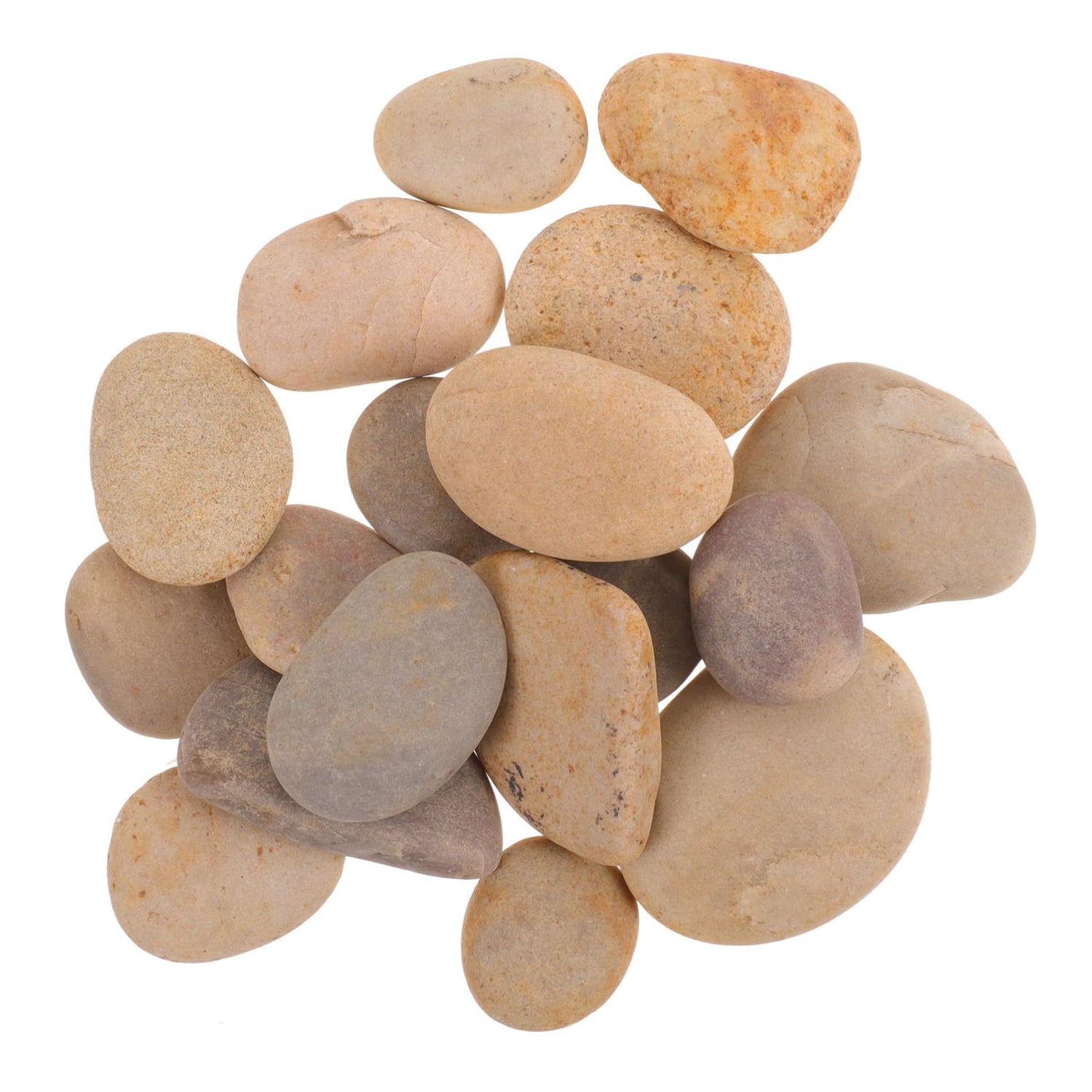 COHEALI 60 Pcs Painted Stone Flower Pot Pebbles Natural River Rocks Smooth Rocks Bundle River Stones Drawing Stones for DIY River Rocks for Painting COHEALI