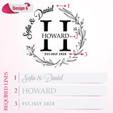 Silverhill Design Customized Love: Personalized Engraved Wood Cutting Boards for Couples - Ideal Gift for Weddings, Anniversaries, Housewarming and Silverhill Design