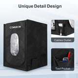 Comgrow 8MP Lightburn Camera Module with Laser Enclosure 750 * 700 * 900 mm for Laser Engraver,Easy to Locate Materials,Batch Engraving,Trace Simple Comgrow