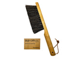 Dustpan Bench Woodworking Brush-USA 13 inch Horsehair Brushes are Used for Counter, Furniture, Drafting, Patio, Fireplace Cleaning, Shop Brush, Old City Unltd.