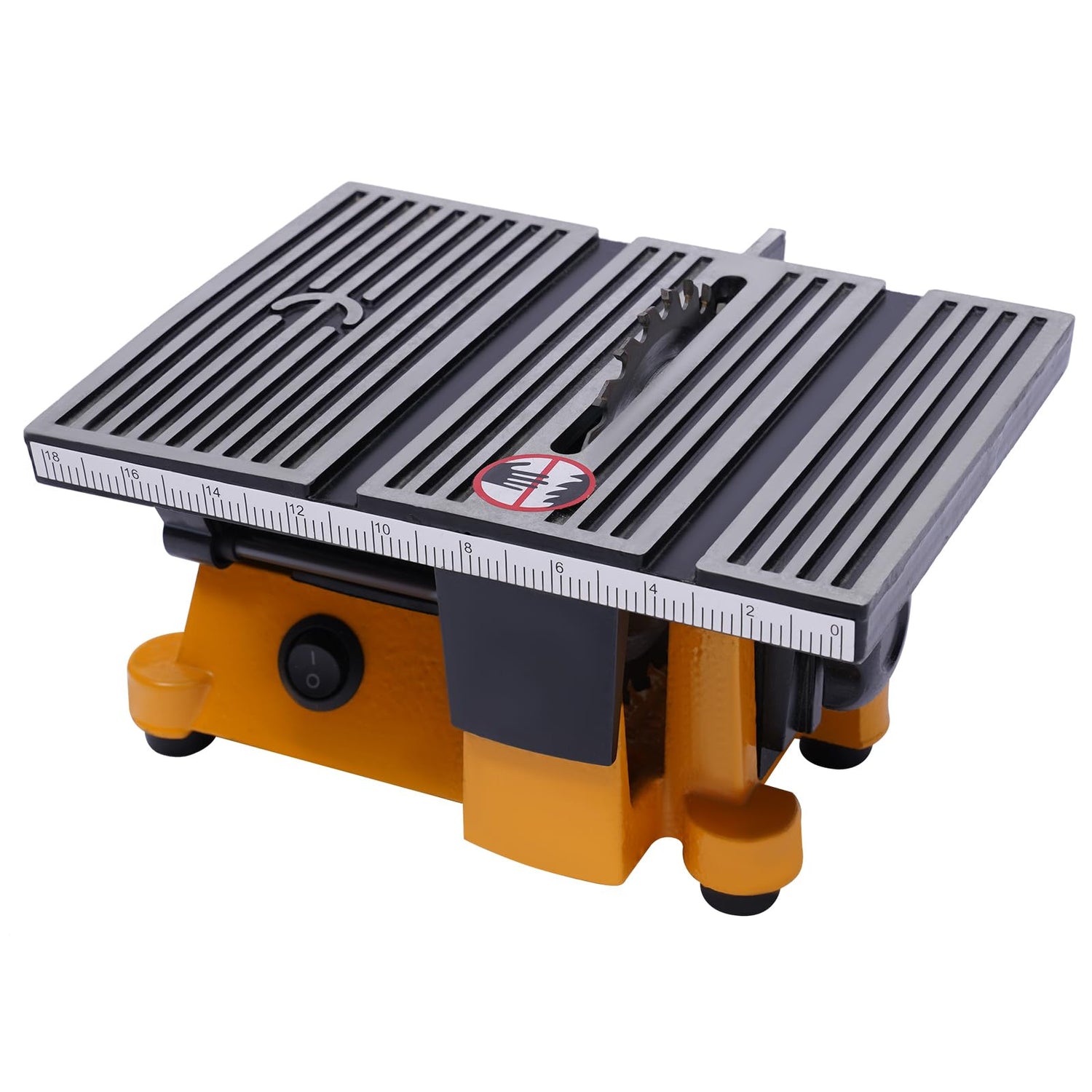 90W 1/8HP 4" Mini Table Saw Bench Metal Wood Glass Stone Sawing Cutting Machine Mini Table Saw Cutting Tool DIY Woodworking Saw Cutter Bench Top Gdrasuya10