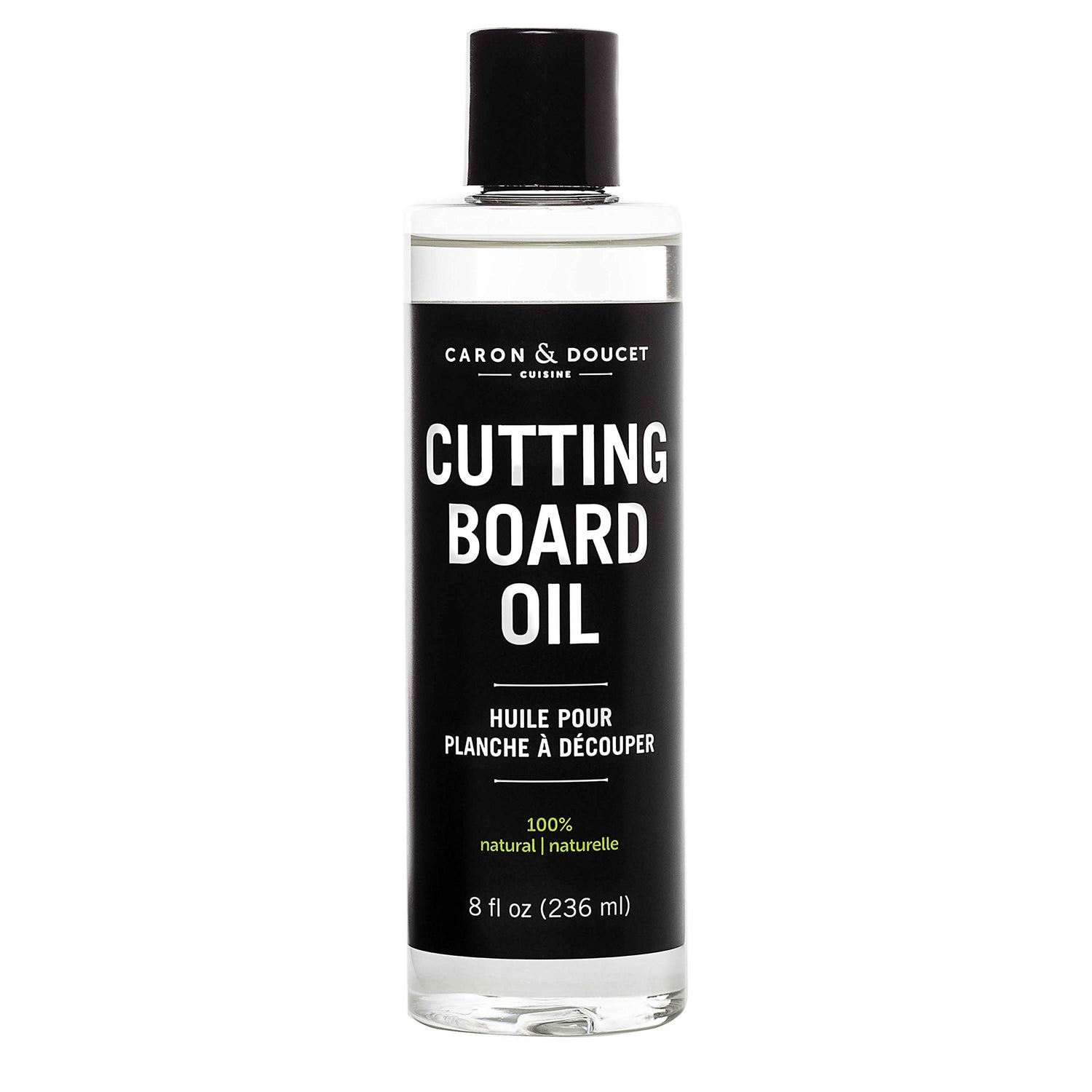 Caron & Doucet - Cutting Board & Butcher Block Conditioning & Finishing Oil | 100% Coconut Derived & Vegan, Best for Wood & Bamboo Conditioning & CARON & DOUCET