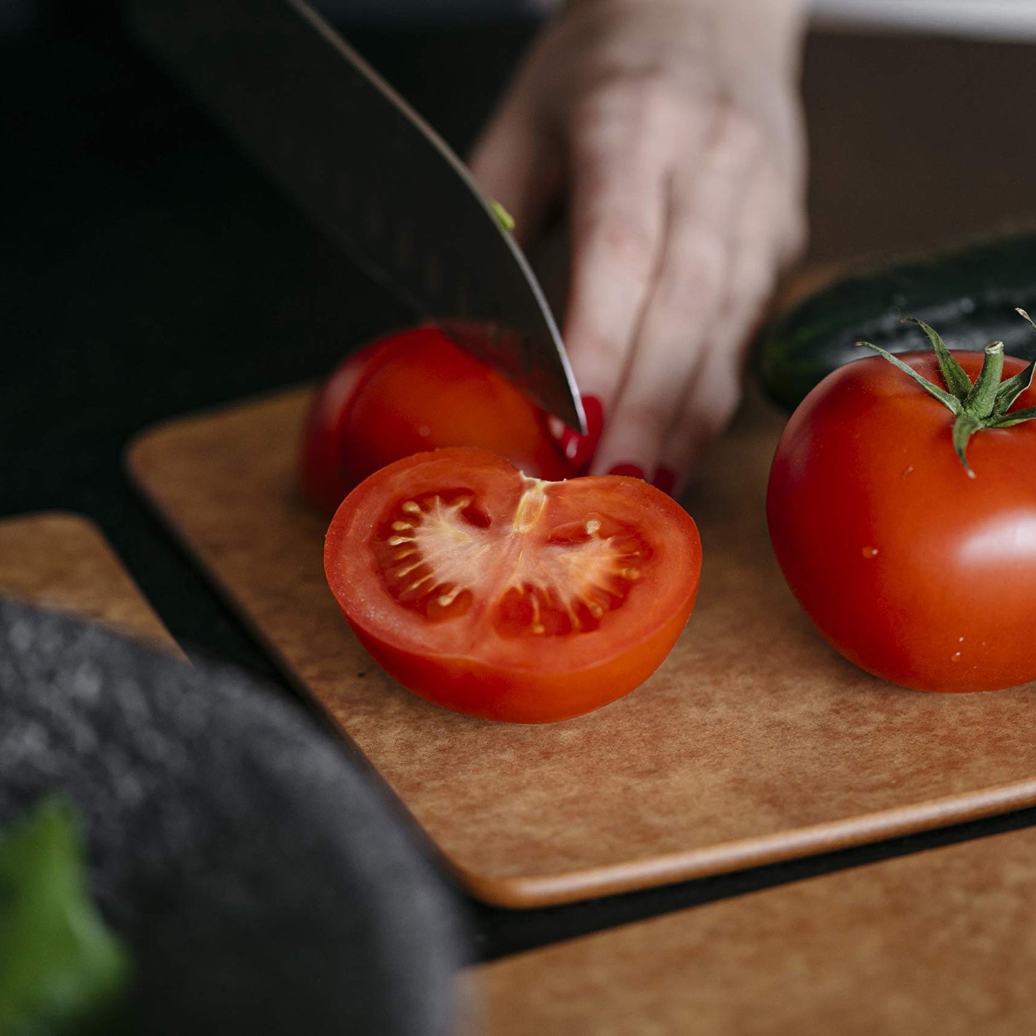 Dexas Natural Fiber Dishwasher Safe Composite Cutting Board, 11.5" x 9" Dexas