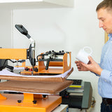 Treela 2 Pcs Heat Press Platen Wrap Cover, 12 x 15 Inch Heat Press Cover Heat Resistant Reusable Sheets Pad Mat Pillow for Sublimation Heat Press Treela