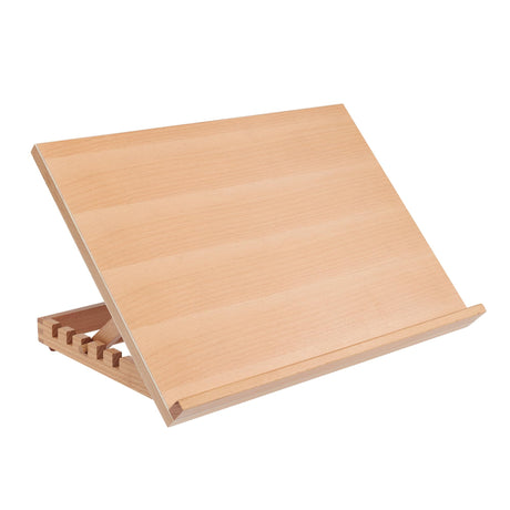 SoHo Urban Artist 12x16" Adjustable Portable Drawing Board Stand Easel, 5 Positions, Natural Beechwood Finish Soho Urban Artist