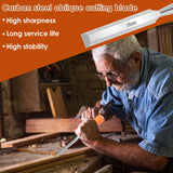 FALESOUL 4 Piece Wood Chisel Sets Woodworking Tools Set, Wood Chisels with Beveled Blade 6/12/18/24mm Sturdy Carpenter Chisel Hand Tool for Softwood FALESOUL