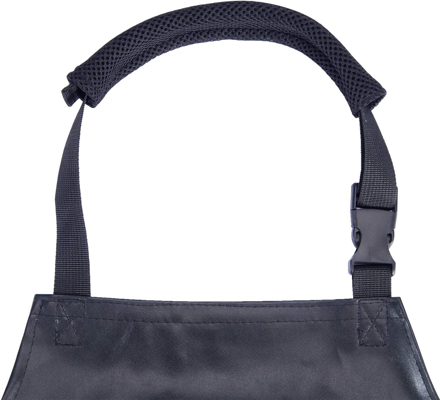 Homsolver Waterproof Apron,35" Heavy Duty Rubber Vinyl Dishwashing Apron,Lab Industrial Chemical Butcher Apron,Dish Apron Homsolver