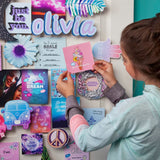 Craft-tastic DIY Wall Collage – Craft Kit – Personalize Your Space with Inspiring Quotes, Pre-cut Designs & Pictures Craft-tastic