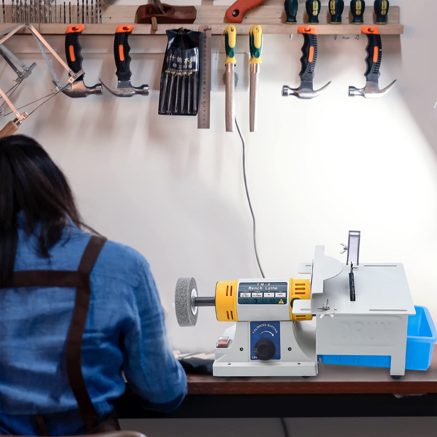 Precision Electric Multi-Function Table SAW - 10-in-1 Industrial Workbench for DIY Engraving, Cutting, Polishing, Milling, Grinding, and Drilling - Haraisyo