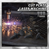 150 Pcs 7.5-8 mm Honeycomb Pins Honeycomb Laser Bed Hold Down Pins Engraver Accessories Honeycomb Fixing Needle for Grid Working Table Laser Cutter Tatuo