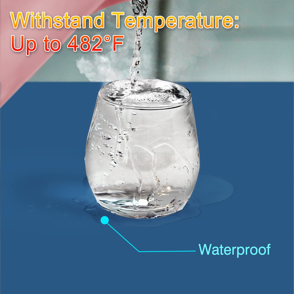 AECHY Silicone Mats for Kitchen Counter 47"x23.6"x0.08”, Largest Heat Resistant Mat Shipped Rolled Up Kitchen Island Silicone Countertop Protector AECHY