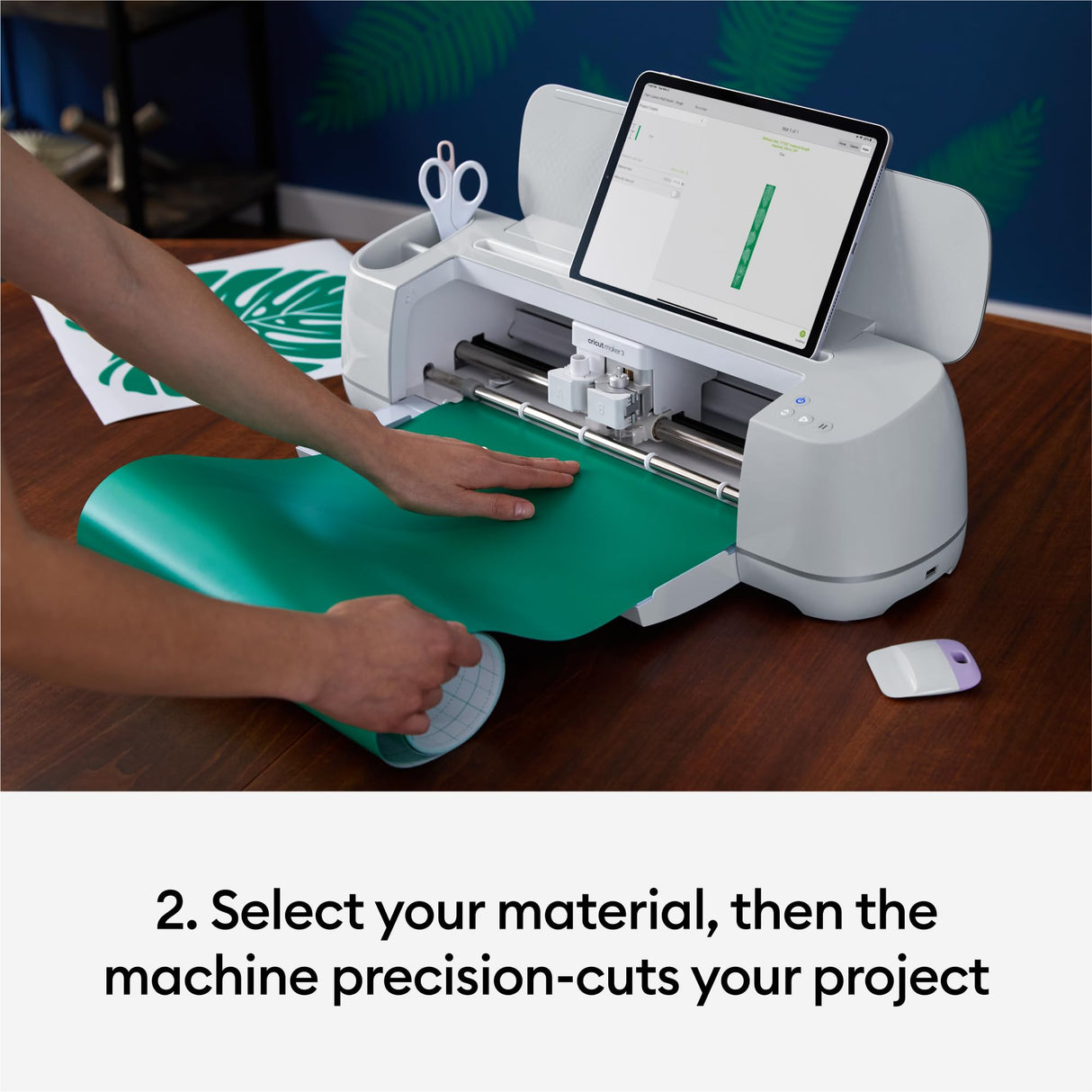 Cricut Maker 3 - Smart Cutting Machine, 2X Faster & 10X Force, Matless Cutting with Smart Materials, Cuts 300+ Materials, Bluetooth Connectivity, Cricut