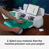 Cricut Maker 3 - Smart Cutting Machine, 2X Faster & 10X Force, Matless Cutting with Smart Materials, Cuts 300+ Materials, Bluetooth Connectivity, Cricut