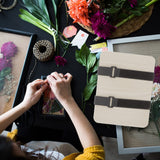 Abaodam 1 Set Nylon Jewelry Set Flowers Abaodam