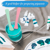 24 Pieces 6 Inch Paint Stir Sticks Mixing Sticks Reusable Mold Mixer Mixing Tool Plastic Stirring Sticks for Mixing Resin Epoxy Liquid Paint Pour Patelai