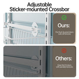 Delamu Pantry Door Organizer, Adjustable Metal Over the Door Pantry Organizer Rack, 6-Tier Over the Door Spice Rack, Kitchen Pantry Door Organizers Delamu