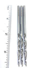 FTG USA Replacement Wood Countersink Drill Bit Set 3 Piece Same Size #6 (9/64") Parabolic Flute Taper Point for Woodworking with Straight Shank - - WoodArtSupply