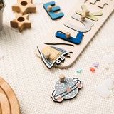 Personalized Baby Gifts Wooden Name Puzzle Custom Puzzle For Toddlers 1-3 Years Old Baby Name Puzzle Montessori Room Decor Name Gift Boys And Girls Enjoy The Wood