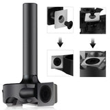 SpeTool CNC Spoilborad Surfaing Router Bit 1" Cutting Diameter 2+2 Flute with 1/4" Shank Router Planning Dado Cleaning Planer Bit SpeTool