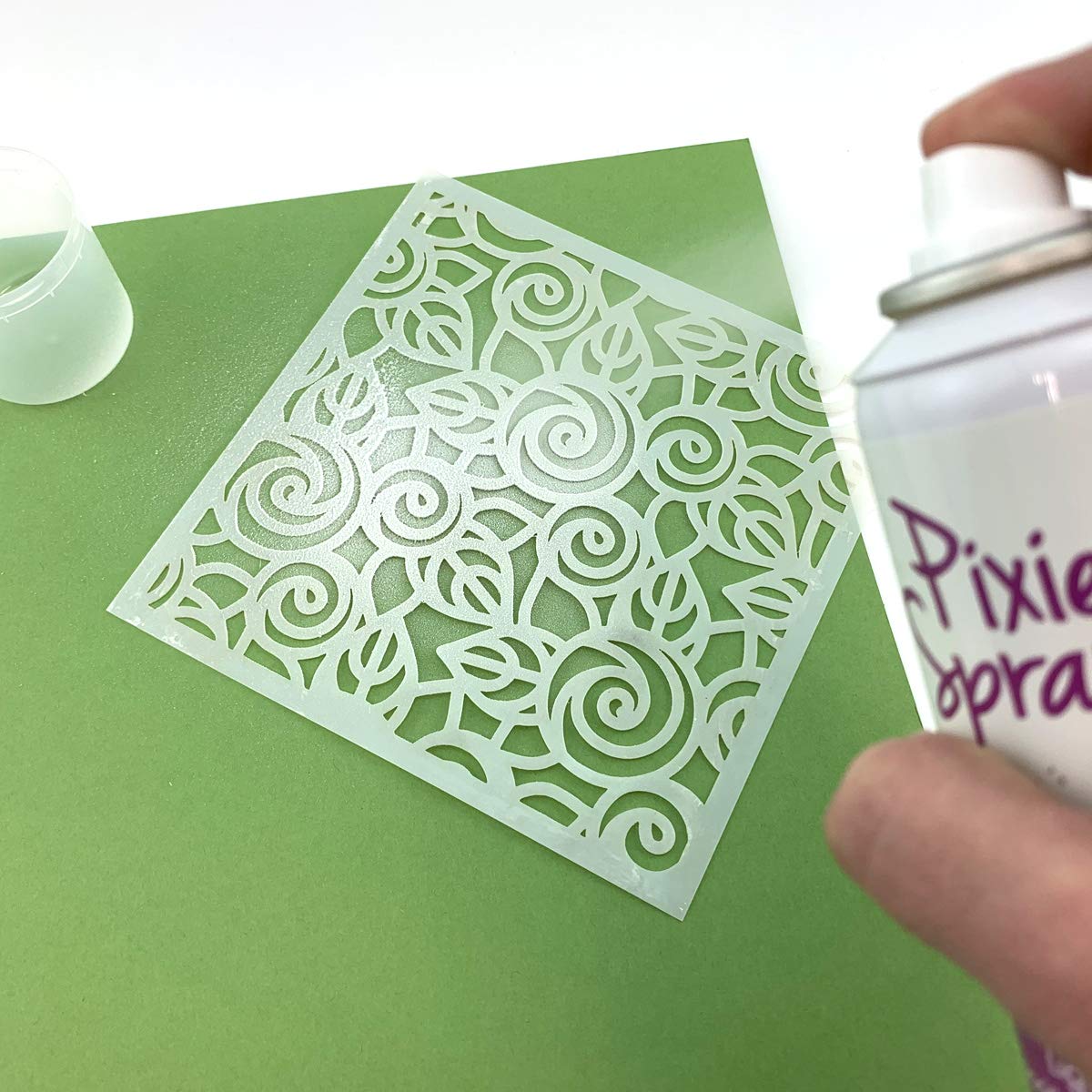 iCraft Pixie Spray Stencil Adhesive, Repositionable, Low Tack, 3.81 Ounces iCraft