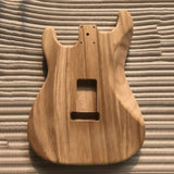 HUIOP Guitar Barrel, Polished Wood Type Electric Maple Guitar Barrel Body Unfinished Electric Guitar Barrel HUIOP