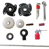 LGXEnzhuo 110V Portable Line Boring Machine, 45-180mm/1.77"-7.09" Boring Diameter, Hole Drilling Tool with 4.9ft Boring Bar for Excavator Loader LGXEnzhuo