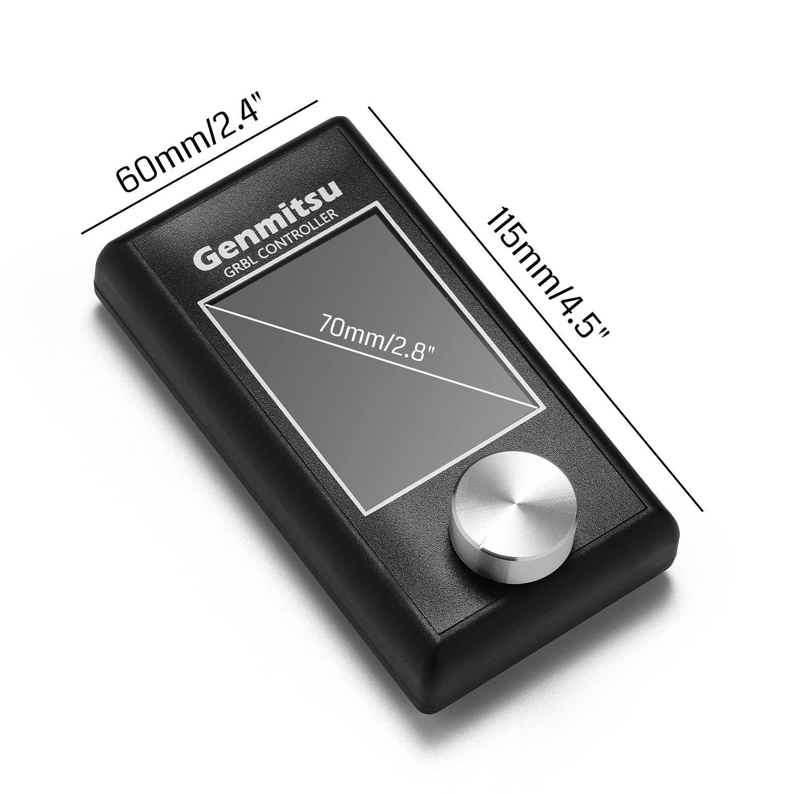 Genmitsu CNC Router Machine Offline Control Module, Dial Design for Offline and 4-Axis Control Genmitsu 4040-PRO - WoodArtSupply