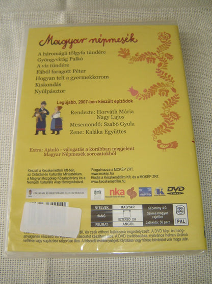 Fábol Faragott Péter: Legujabb 2007-ben készült epizódok – Magyar Népmesék / Wood-Carved Peter: 2007 New Episodes – Hungarian Folk Tales [DVD Region - WoodArtSupply