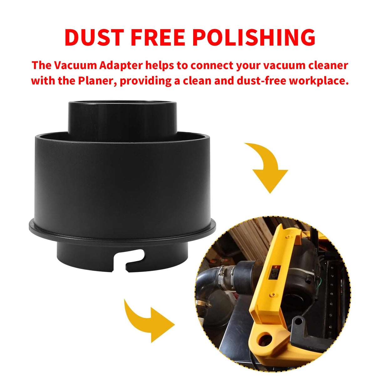 Thaekuns 5140011-48 514001148 Planer Adaptor for DeWalt DW735 DW735X Thaekuns