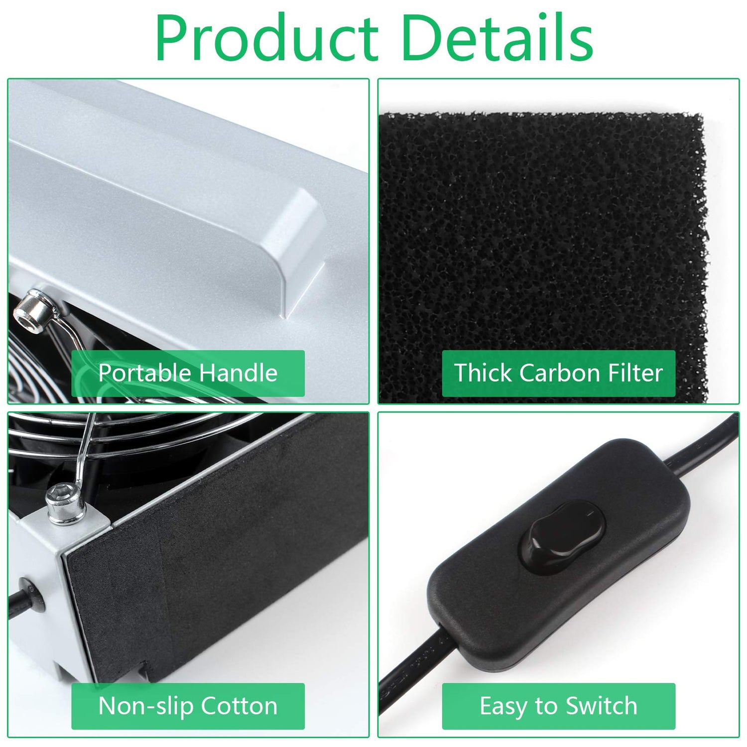 Solder Smoke Absorber Remover Fume Extractor Soldering Fan for DIY Working Soldering 3D Printing Kulannder