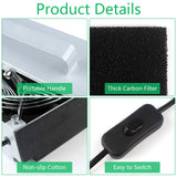 Solder Smoke Absorber Remover Fume Extractor Soldering Fan for DIY Working Soldering 3D Printing Kulannder