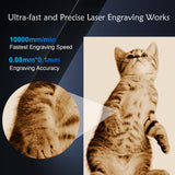 LGT Longer RAY5 20W Laser Engraver and Honeycomb Working Table, Compatible with All Laser Engraver Machine,11.8"x 7.8"x 0.86" Longer