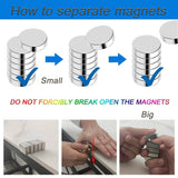 REALTH Square Magnets Neodymium Rare Earth Magnets for Research Industrial Purposes Educational(MCB1206) Realth