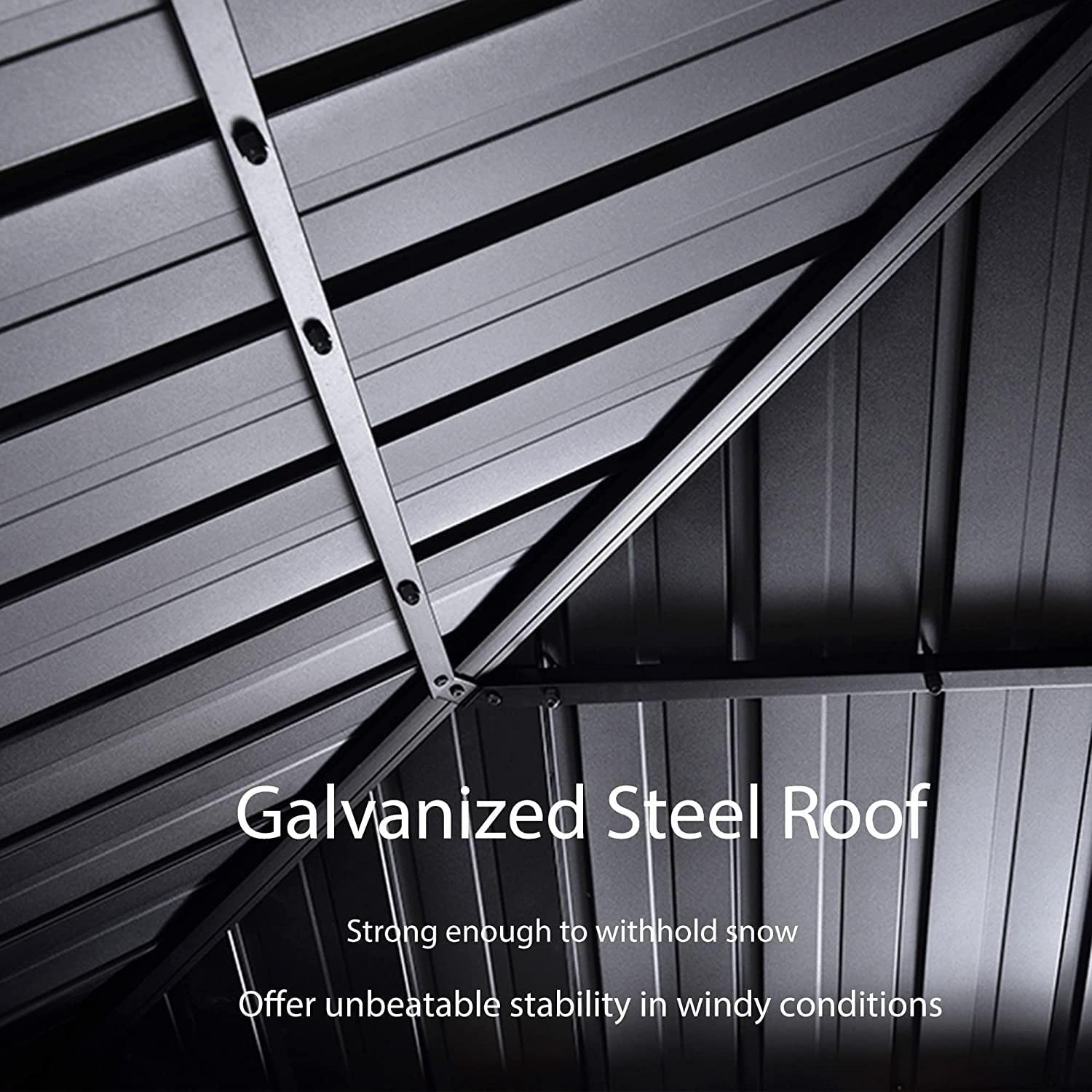 PURPLE LEAF 12' X 12' Outdoor Hardtop Gazebo for Patio Galvanized Steel Double Roof Permanent Canopy Teak Finish Coated Aluminum Frame Pavilion PURPLE LEAF