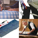 JANYUN 8 Pieces Heat Erasable Pens for Fabric with 52 Refills Fabric Marking Pens Fabric Markers for Quilting Sewing DIY Dressmaking Fabrics Tailors JANYUN