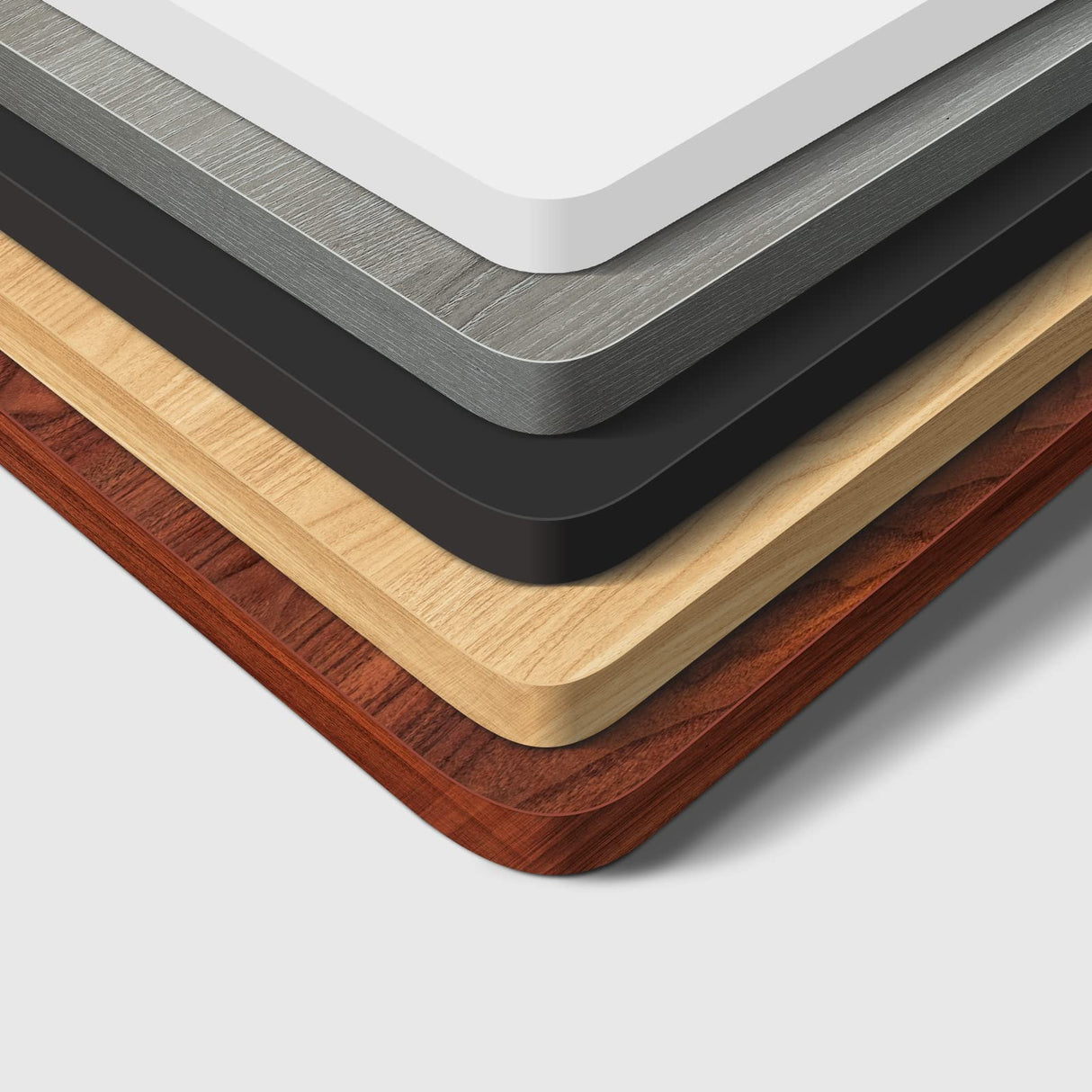 SANODESK Whole-Piece Particle Board Table Top for Standing Desk and Home Office Desk DIY, 48x30x1 Inch Rustic Brown Desk Top SANODESK