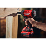CRAFTSMAN V20 Cordless Impact Driver, 1/2 inch, Bare Tool Only (CMCF921B) Craftsman