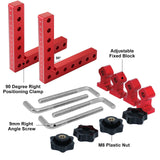 Utoolmart 90 Degree Positioning Squares Right Angle Clamps, Corner Clamps for Woodworking 5.5"x 5.5"(14 x 14cm), Aluminum Alloy Carpenter Clamping Utoolmart